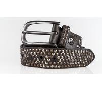 b.belt Nietengürtel W90 Schwarz