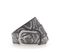 B.BELT - Sabia - 35 mm Gürtel schwarz-silbermetallic | 2025-49nos 01.1 - Gr. - 100