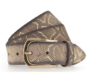 b.belt Sabia Gold Ledergürtel W90 Sabia Gold #1