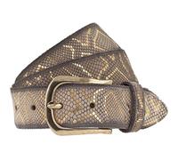 b.belt Sabia Gürtel Leder vanille/gold metallic (BB0984L59-90-1217)