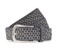 b.belt Tessa Gold Ledergürtel W90 Black / Silver