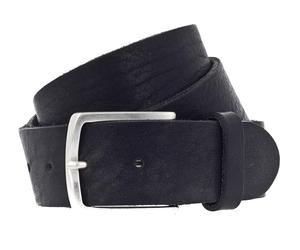b.belt Zac Ledergürtel W95 Black