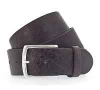 b.belt Zac Ledergürtel W95 Dark Brown