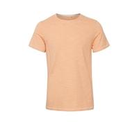 b BLEND Muddy Herren T-Shirt aus Baumwolle Kurzarm Shirt meliert mit Rundhalsausschnitt, Größe:XL, Farbe:Muskmelon (151242)