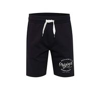 b BLEND Torben Herren Sweatshorts Kurze Hose Jogginghose mit Rippbund und Kordelzug Regular Fit, Größe:XXL, Farbe:Black (194007)