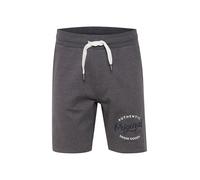 b BLEND Torben Herren Sweatshorts Kurze Hose Jogginghose mit Rippbund und Kordelzug Regular Fit, Größe:S, Farbe:Pewter Mix (200277)