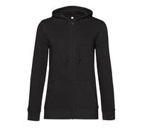 B&C Collection Damen Zipped Hoodie Sweatjacke B&C Inspire Ladys only Schwarz M