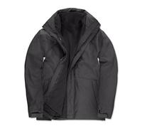B&C COLLECTION - Jacket Corporate 3-in-1 Dark Grey (Solid) - Gr. - S
