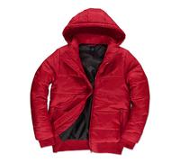 B&C COLLECTION - Men´s Jacket Superhood Red - Gr. - XL