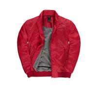B&C COLLECTION - Men´s Jacket Trooper Red - Gr. - 3XL