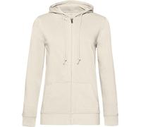 B&C Damen Bio Kapuzen Sweatjacke Inspire WW36B off white L