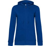 B&C Damen Bio Kapuzen Sweatjacke Inspire WW36B royal XL