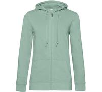 B&C Damen Bio Kapuzen Sweatjacke Inspire WW36B sage S