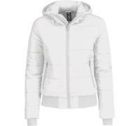 B&C Damen Jacke Superhood Winter-Jacke JW941 white/warm grey XXL