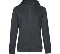 B&C Damen Kapuzen Sweatjacke QUEEN WW03Q asphalt XS