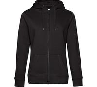 B&C Damen Kapuzen Sweatjacke QUEEN WW03Q black pure L