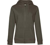 B&C Damen Kapuzen Sweatjacke QUEEN WW03Q khaki M