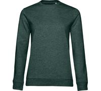 B&C Damen Set In Sweater Sweatshirt WW02W heather dark green S