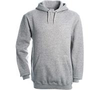B&C Herren Kapuzen Sweater Hoodie WU620 heather grey XS