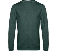 B&C Herren Set In Sweater Sweatshirt WU01W heather dark green S