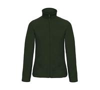 B&C: Ladies` Micro Fleece Full Zip ID.501 Women FWI51, Größe:S;Farbe:Forest Green