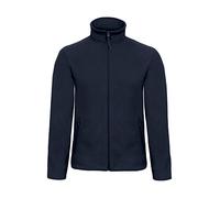 B&C: Micro Fleece Full Zip ID.501 FUI50, Größe:M;Farbe:Navy