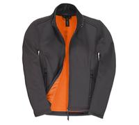B&C - Softshelljacke ID.701 - Damen, dunkelgrau, 38