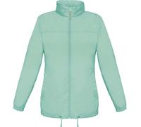 B&C Ungefütterter Damen Windbreaker Sirocco JW902 pixel turquoise M