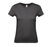 B&C - Women´s T-Shirt #E150 Black Pure - Gr. - S