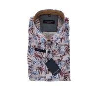 CASAMODA - Freizeithemd Kurzarm rot - Gr. - XXL