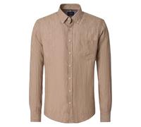 Casa Moda Leinenhemd Casual Fit – 100% Leinen, einfarbig beige – Herren M