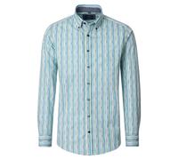 Casa Moda Comfort Fit Hemd grün, Gestreift