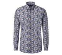 Casa Moda Comfort Fit Hemd blau, Bedruckt
