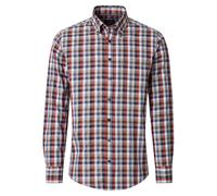 Casa Moda Comfort Fit Hemd orange, Kariert
