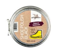 B & E Shoe Polish black, Schuhcreme schwarz - 100 ml