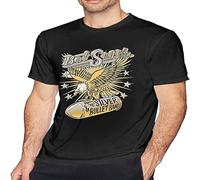 B-Ob Se-Ger Men's Funny Cotton T-Shirt Cosplay Tee Shirt Tank Top Camiseta Short Sleeve Black XXL