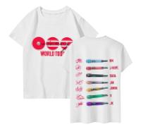 B T S T-Shirt Kleid Damen World Tour 2026 2027 Oversized Longshirt Bangtan Boys Merch Kleidung Langes Tshirt Kleid Y2K Oberteil Baumwolle Kurzarm Mini-Kleid Fanartikel Fan-Support Geschenk Streetwear