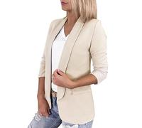 B-Waren Angebote, Blitzangebote Des Tages, Damen Blazersportlich Elegant Einfarbige Anzugjacke Für Damen Mit Reverstasche Star Damen Mantel, Meine Bestellung Anzeigen