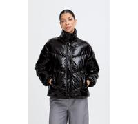 Wintermantel B.YOUNG "Jacke BYBINIA", Damen, Gr. 42, schwarz, Obermaterial: 100% Polyester PES., Mäntel Wintermantel (20770424-42) schwarz