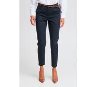B.Young Damen Stoffhose DAYS Chino mit Bügelfalten & Stretch, Marineblau Größe 40