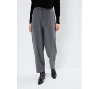 b.young BYEtona Damen Hose Stoffhose Pants mit aufgesetzten Taschen Gürtelschlaufen Regular fit, Größe:34, Farbe:Mid Grey Melange (200455)