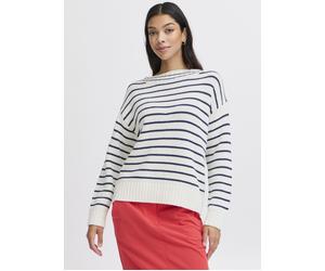 B-Young - Bekleidung BYNAGLA STRIPED JUMPER - Weiß - Größe XL