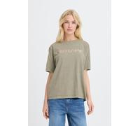 b.young T-Shirt aus reiner Baumwolle Modell 'SOLKO' in Oliv, Größe L