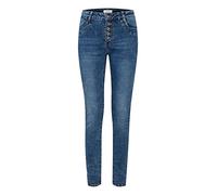 b.young BXKAILY Jeans NO Damen Jeans Denim Hose 5-Poket-Style Baumwolle mit Stretch Skinny Fit, Größe:42, Farbe:Blue (80032)