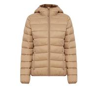 b.young BYBELENA Damen Steppjacke Übergangsjacke Jacke mit Kapuze und Reißverschluss Puffer-Jacke normale Länge, Größe:36, Farbe:Tannin (171320)