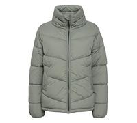 b.young BYBOMINA PUFFER Damen Steppjacke Übergangsjacke Jacke Puffer-Jacke Reißverschluss mit Kinnschutz hoher Kragen, Größe:40, Farbe:Olive Night (190515)