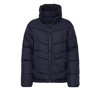 b.young BYBOMINA PUFFER Damen Steppjacke Übergangsjacke Jacke Puffer-Jacke Reißverschluss mit Kinnschutz hoher Kragen, Größe:42, Farbe:Peacoat (193920)