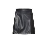 b.young BYBXDENMA Damen Rock Minirock kurzer Rock mit Reißverschluss Seitenschlitz Slim fit, Größe:38, Farbe:Black (200451)