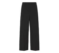 b.young BYDANTA Damen Hose Stoffhose Pants mit Eingrifftaschen verdeckter Reißverschluss knöchellang leicht elastisch Regular fit, Größe:44, Farbe:Black (200451)