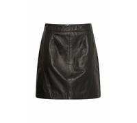 Lederrock B.YOUNG "Damen Lederrock BYDARAN", Damen, Gr. 36, schwarz, Obermaterial: 100% Schafsleder sheepskin., Röcke (47673308-36) schwarz